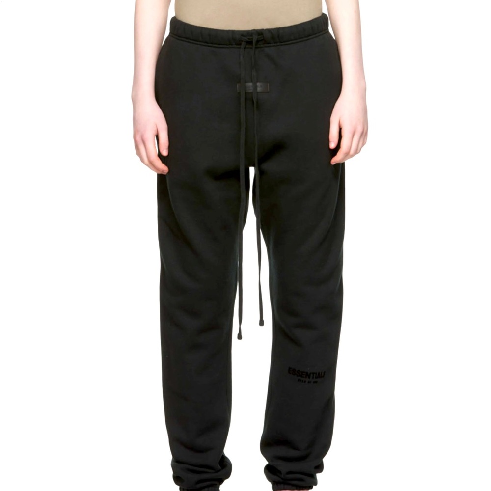 Men’s essentials black sweatpants